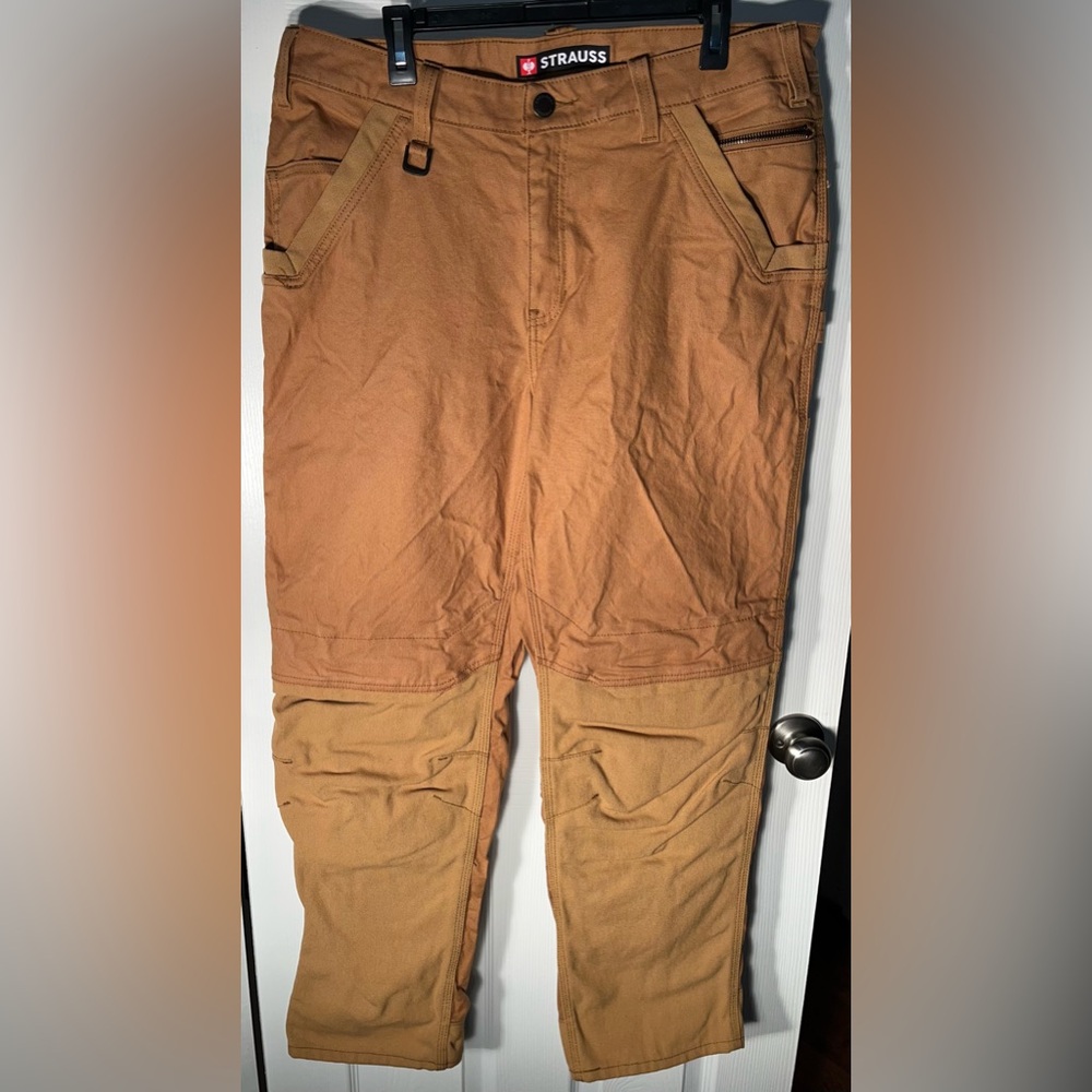 Engelbert Strauss Men’s Pocket Protected Work Pants Size 42 x 32 Canvas